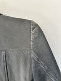 River Island, genuine leather jacket