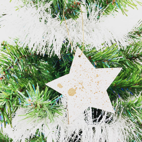 Leather Star Decorations