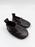 Brown leather & Sheepskin Shoes