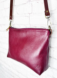 The Burgundy Hayley Bag