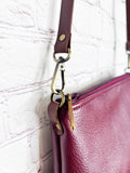 The Burgundy Hayley Bag
