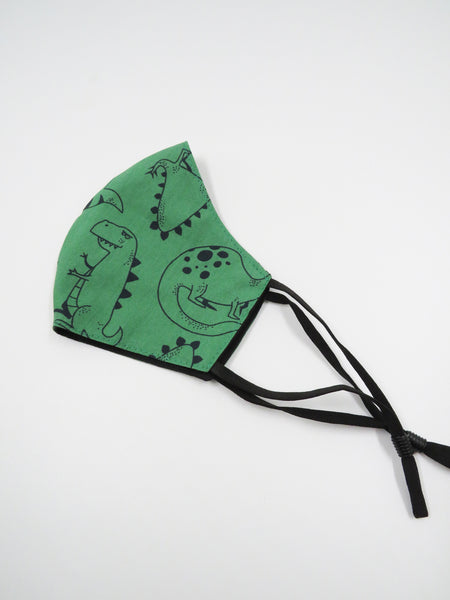 Green Dinosaur, Face Mask