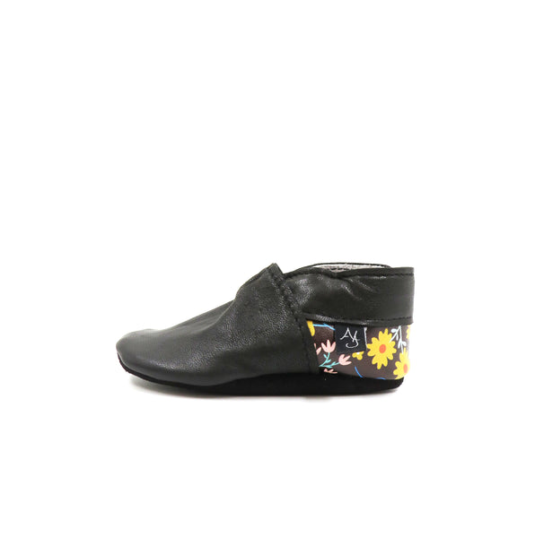 Daisies, Leather Baby Shoes