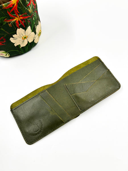 Men's Billfold Wallet - Green