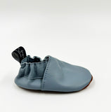 Leather Baby Shoes - Blue