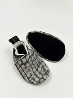 Leather Baby Shoes - Stone