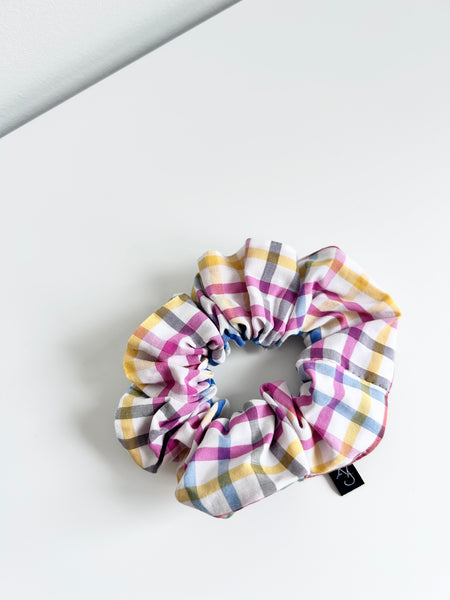 Coloured Check, Scrunchie