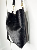 Large Calf hide and Leather Bag