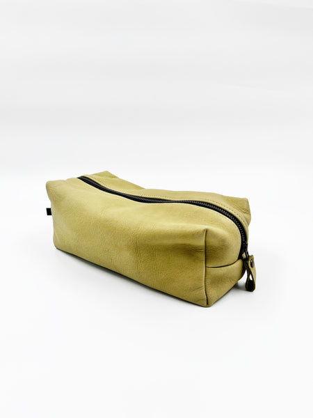 Leather Toiletry Bag/ Dopp Kit