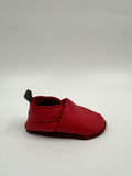 Leather Baby Shoes - Red