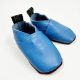 Leather Baby Shoes - Pacific Blue