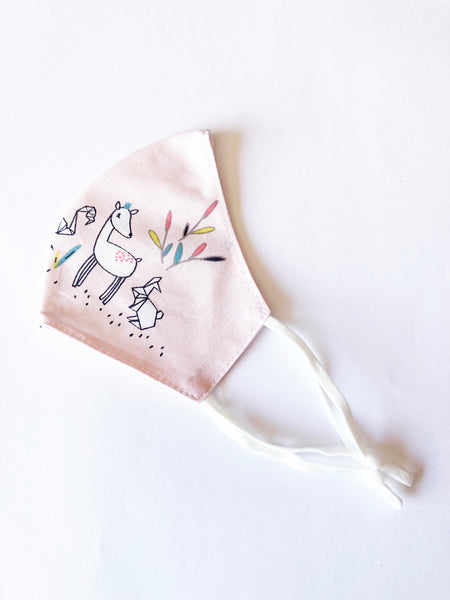 Pink Woodland, Face Mask