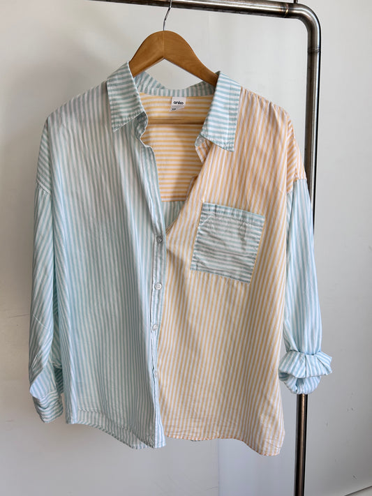 Anko, striped shirt - size 12