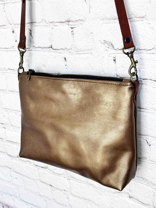 The Metallic Hayley Bag