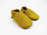Mustard Wool Baby Shoes