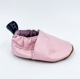 Leather Baby Shoes - Pink
