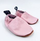 Leather Baby Shoes - Pink