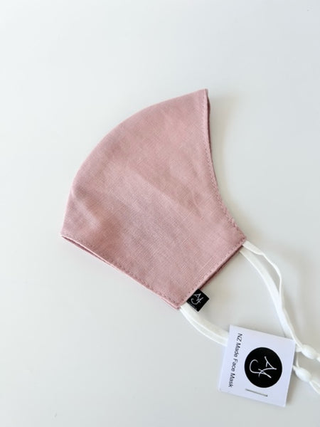 Pink Linen, Face Mask