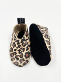 Leopard, Leather Baby Shoes