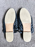 Sandy Days, woven leather shoes