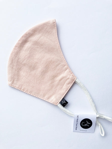 Cotton Face Mask, Blush Pink