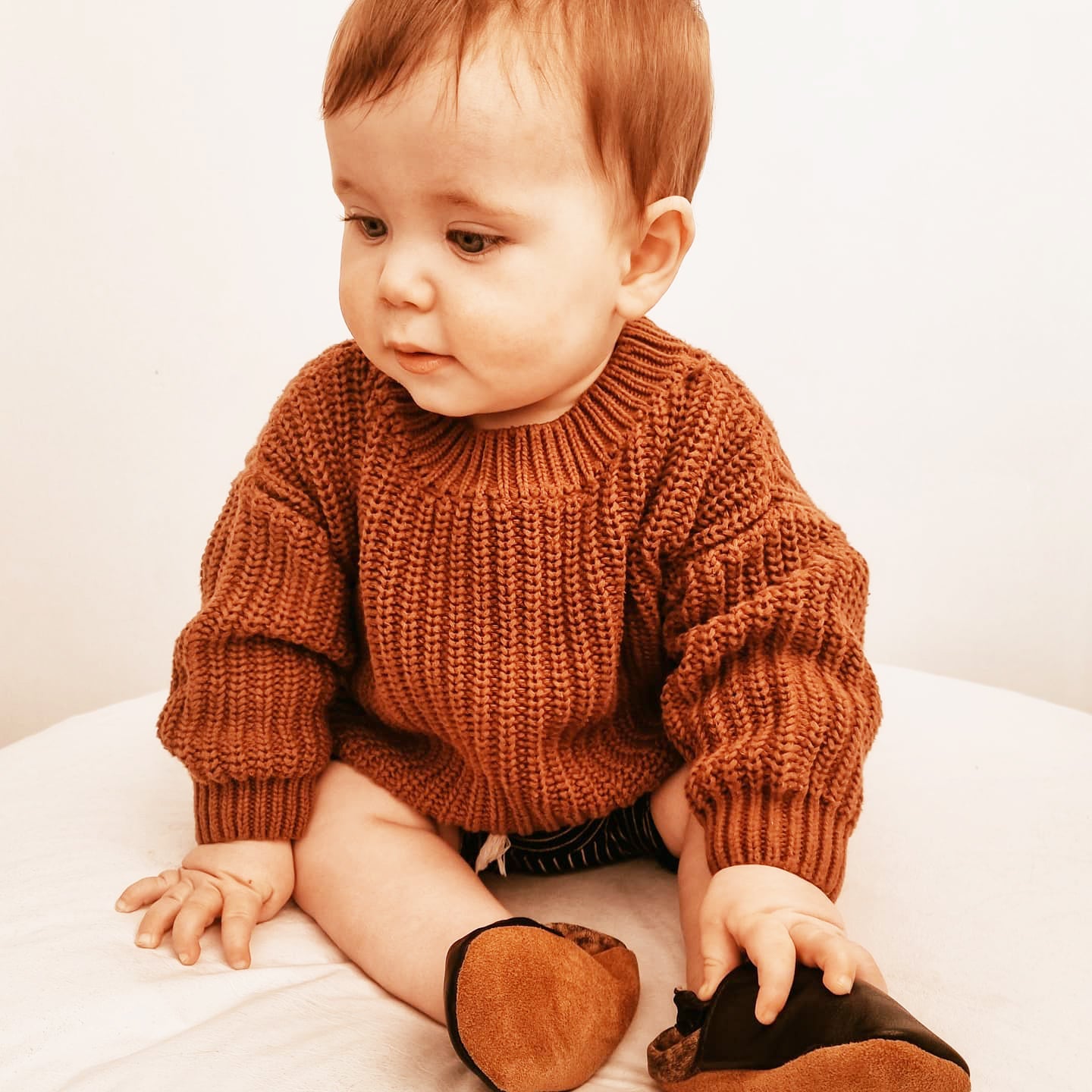 Clyde Soft-Sole Leather Baby Shoes