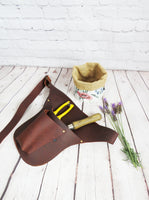 Leather Gardeners Tool Belt