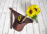 Leather Gardeners Tool Belt