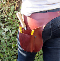 Leather Gardeners Tool Belt