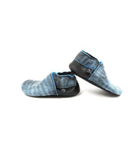 The Tie Dye, Soft-Sole Leather Baby Shoes