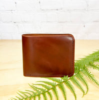 Men's Billfold Wallet - Whiskey