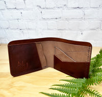 Men's Billfold Wallet - Whiskey
