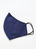 Navy, Cotton Face Mask